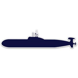 Submarine - 12" Vinyl Sticker Waterproof Decal