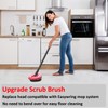 RUXIEWEY Spin Mop Scrub Brush Head Compatible with OCedar EasyWring