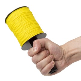 IPEA Professional Construction Wire with Handle - Spool of 100 Metres - Polypropylene Masonry Wire Diameter 2 mm for Shipyards, Construction, Road Work, Housework