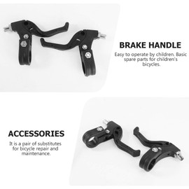 WINOMO Hydraulic Brakes Mountain Bike BMX Parts V Brakes Kids Brake Levers, 2pcs Mountain Bike Brake Handles for Children Bike Scooter Swing Bike Brakes Hydraulic Brakes Mountain Bike Kids Bikes