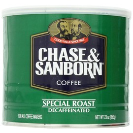 Chase & Sanborn Coffee, Special Roast Decaf Ground Coffee, Medium Roast, 23 Ounce