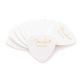 Fender 346 Pick Pack (12) White Medium