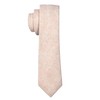DonDon Men's Tie 6 cm Cotton Plain Checked and Polka