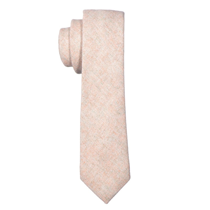 DonDon Men's Tie 6 cm Cotton Plain Checked and Polka