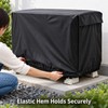 33.85 Inch Outdoor Air Conditioner Cover, All-Season Waterproof Windproof AC