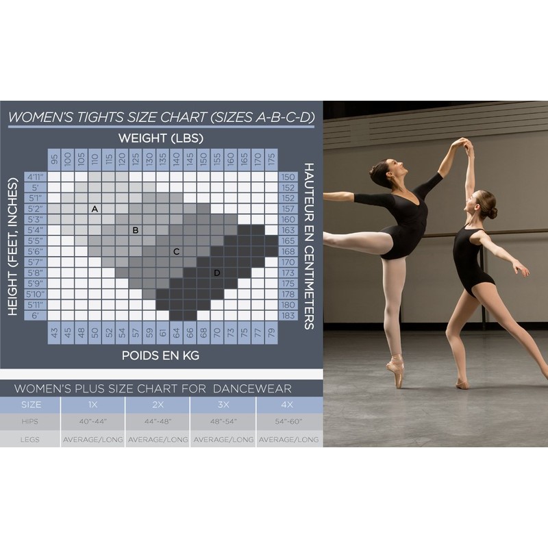 Danskin Women's Compression Footed Tight, Light Toast, B