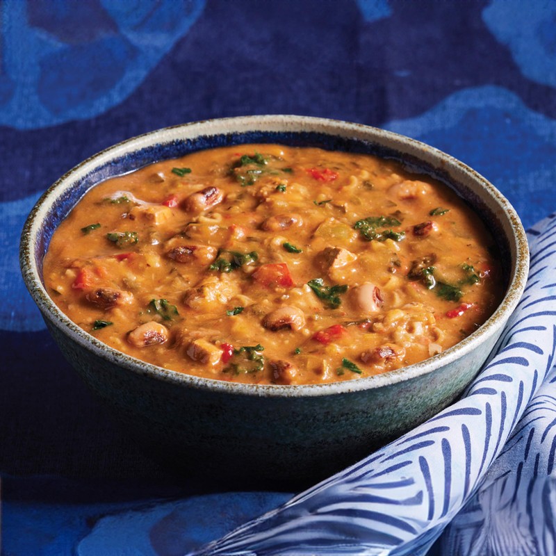 Amy's Soup, Black-Eyed Pea & Kale Gumbo, 14 Oz, Pack