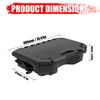 XATVXUTV 2.6Gal/10L Rear Modular Cargo Box for Can Am Maverick,