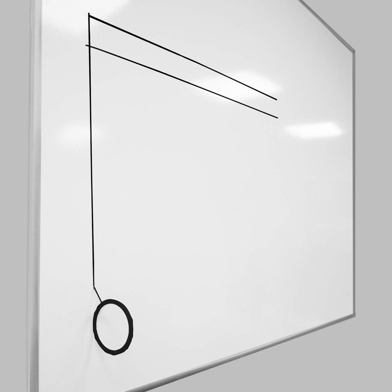 TRIXES selbstklebendes Band Whiteboard Markierungsband Raster Gridding Kennzeichnen- 40m Einzelpackung