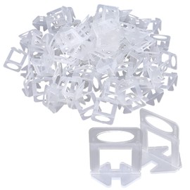 Tile Leveling Clips 2mm 200 Pcs DBOO Tile Leveling System Spacers Clips DIY Floor Tile Spacer Tiles Leveler Spacers