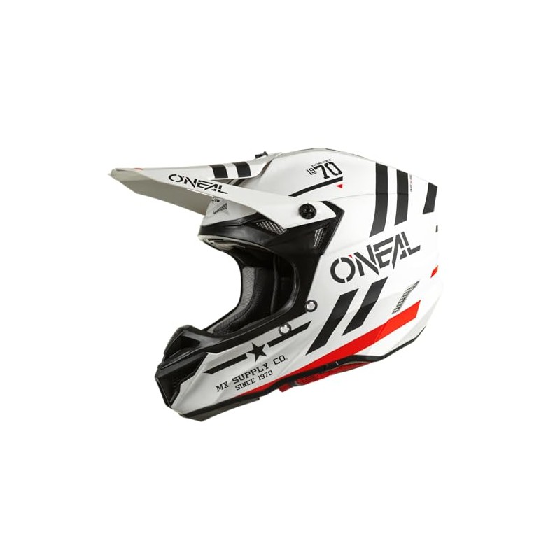 O'NEAL 5 SRS Helmet Squadron, White/Black XL
