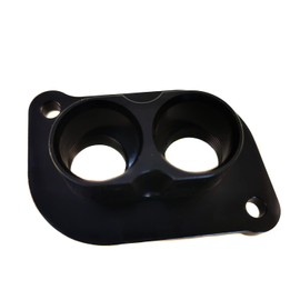 KUNTAUTOS Dual 10AN ORB Intercooler Fitting Water Manifold Adapter for LSA Supercharger line CTS-V Only