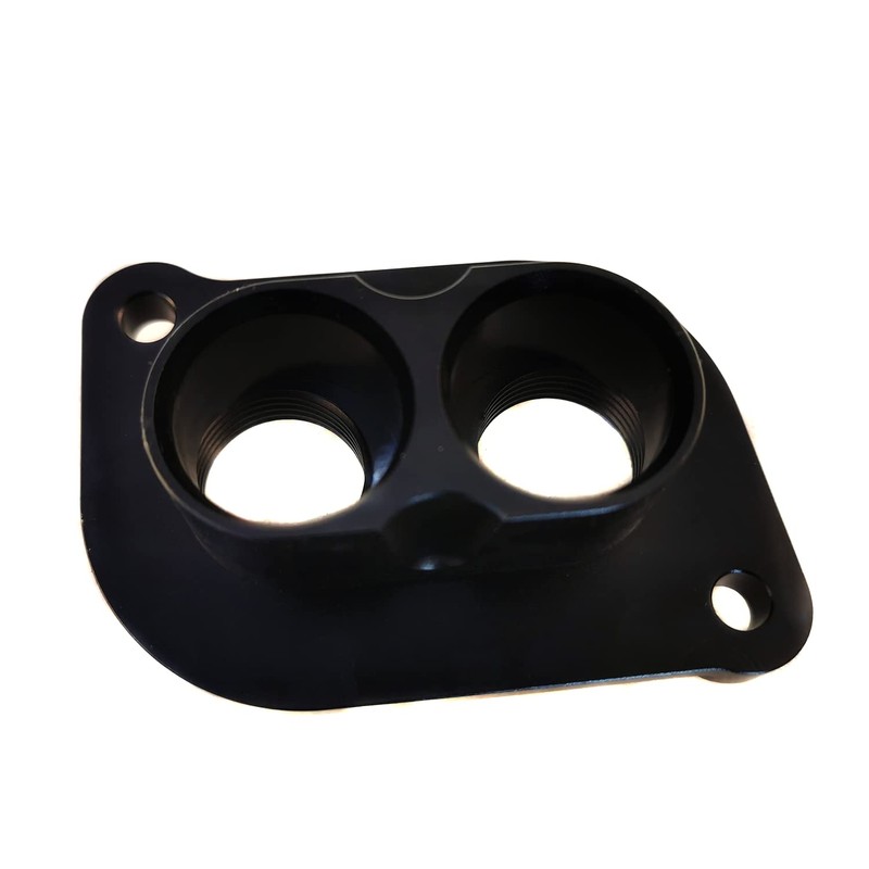 KUNTAUTOS Dual 10AN ORB Intercooler Fitting Water Manifold Adapter for