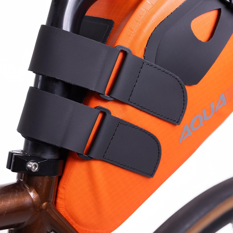 Aqua Evo Adventure Bicycle Cycle Seat Pack, Orange