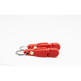 Bimini Lures Pro Snap Weights for trolling - Red Clip (Red - 2 Clips per Pack)