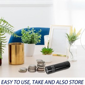 Diversion Safe | Set of 2 Flashlight Shaped Hiding Box Secret Compartment - Discreet Compartment Items Cash Storage Fake Flashlight Money Hider Container for Valuables Safe