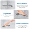 Sanliv Shower Foot Rest Bar,Corner Foot Rest for Shaving Legs,Wall