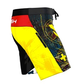 Smmash Men's Compression CrossFit Shorts GRAFFITI - Size S M L XL XXL (XL)