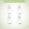 MERIXMAS Babys Breath Artificial Flowers, Real Touch Babys Breath Flowers