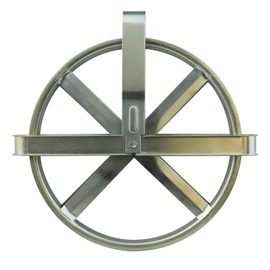 Bntyok Clothesline Pulley 8 Inch Metal Clothes Line Pulley Weather Resistant Nylon Rope Pulley for Outdoor Clotheslines Fits Rope Up to 3/5-in - Silver