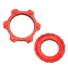 CANSUCC Bike Hub Disc Brake Center Lock Adapter Aluminum Alloy