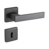 JUVA Handle Set Aluminium Door Fitting Anthracite Door Handle Room