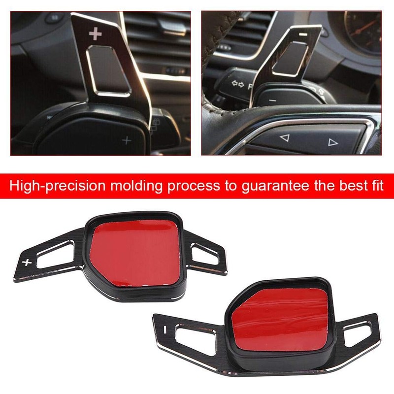 Keenso Car Steering Wheel Shift Paddles, 1 Pair Car Aluminium
