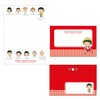 Toshinpack CM-LS031 Chibi Maruko-chan Letter Set (Maruko and Friends)