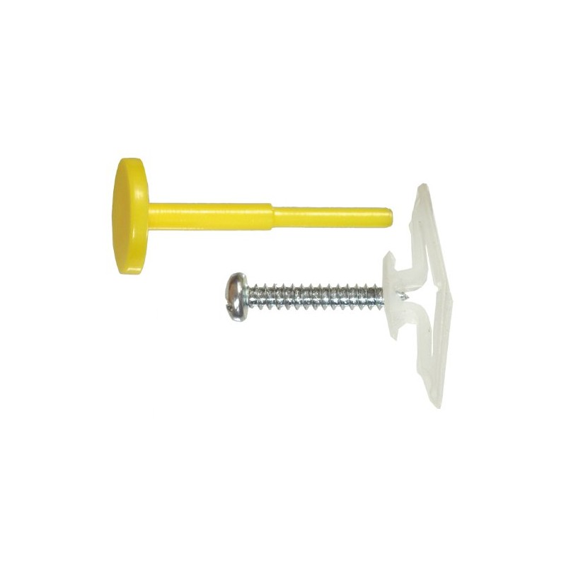 Hillman Plastic Toggle Anchor with Screws and Pin 3/8" Medium