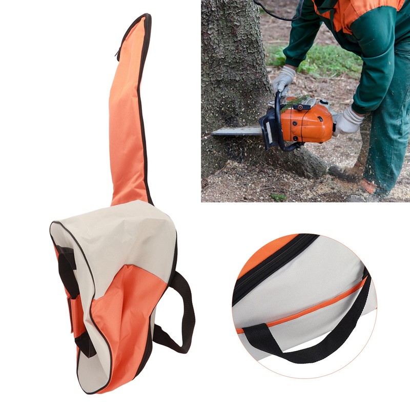 Portable Oxford Cloth Chainsaw Storage Bag Lawn Mower Carry Case