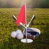 SUPVOX Golf Flagstick and Hole Cup Set, Stainless Steel and