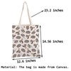 Moo Deng Tote Bag Cute Hippo Shoulder Bag Gift for