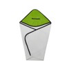 Kawasaki Baby Hooded Towel Baby Towel, white green