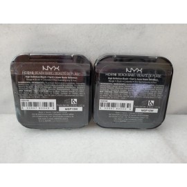 NYX Cosmetics 2- NYX High Definition Finishing Blush HDB16 Beach Babe.