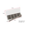 Create idea 10PCS 82mm Planer Blades with Dual Cutting Edges