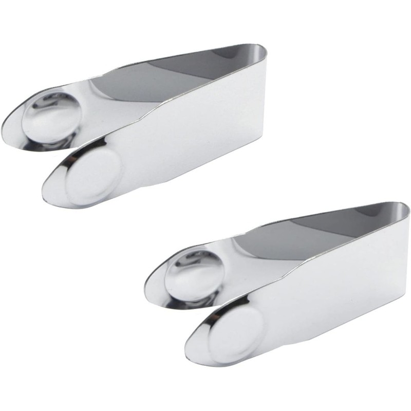 3Pcs Silver Stainless Steel Strawberry Huller Fruit Stem Remover Home