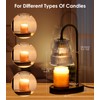 Candle Warmer Lamp - Electric Candle Lamps Warmer with Dimmer