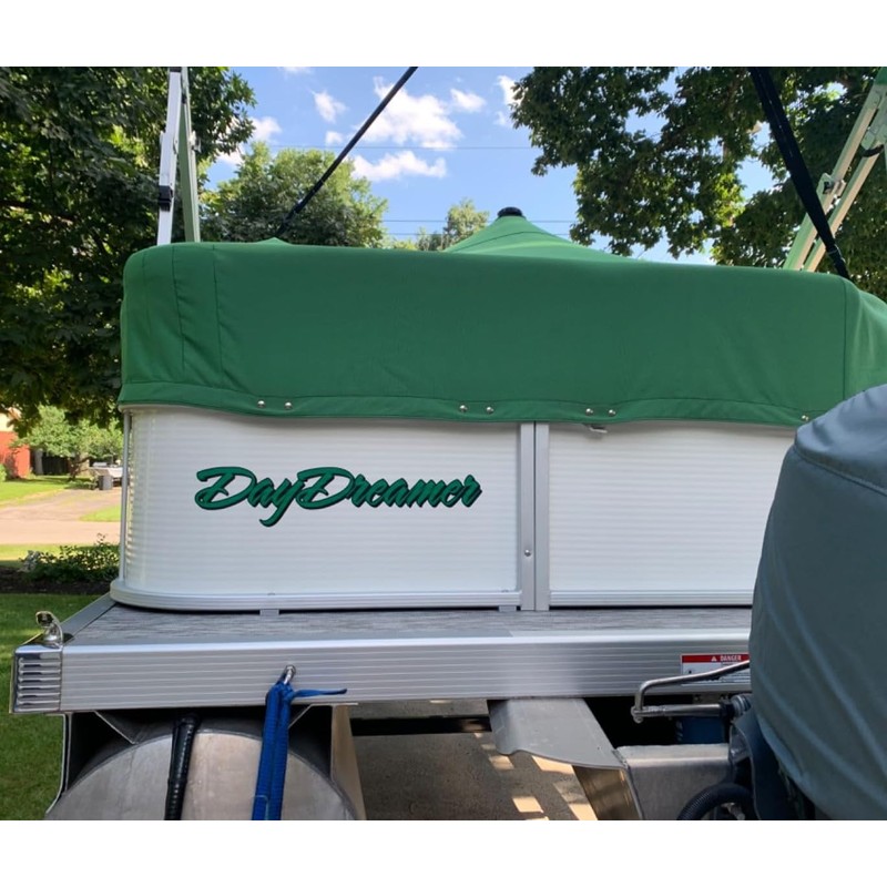 Boat Name Decal/Custom Hull Graphic/Premium Marine Vinyl Lettering CTDP (Short