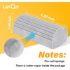 8-Pack Damp Clean Duster Sponge, Magic Sponge Eraser Baseboard Cleaner