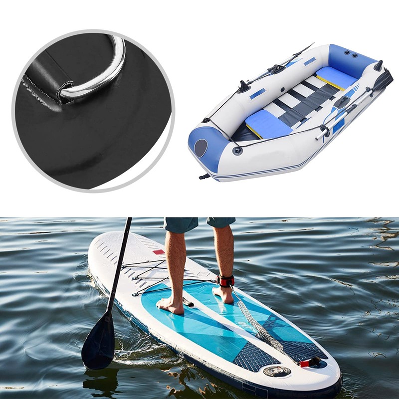 Be In Your Mind 4PCS D-Ring Patch Kayak D-Ring Pad