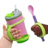 EazyHold Baby Green Self-Feeding Pack - Sippy Cup Bottle Holder