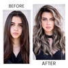 Belaved Clip in Hair Extensions Human Hair Balayage Black Mix
