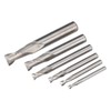 SEALEY HSS End Mill Set Mt2 / 3-10 mm