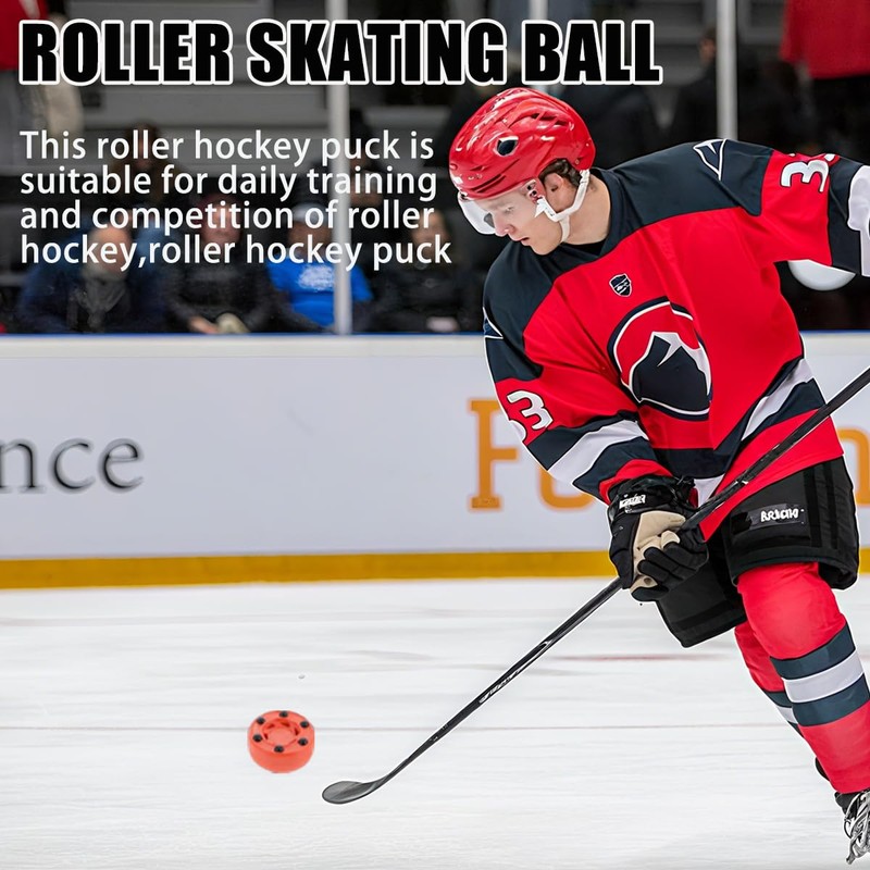 ZLY 2PCS Inline Roller Hockey Puck,Ice Hockey Pucks,Roller Hockeys Game