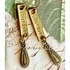 Bronze Courage Dangle Earrings. Jewelry Earrings for Women #3298FE759