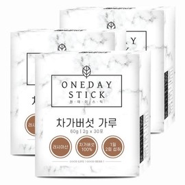 Good Herb 차가버섯 분말 가루 스틱 30포 x 2g x 3 Chaga Mushroom Powder Stick 30 Packs x 2g x 3