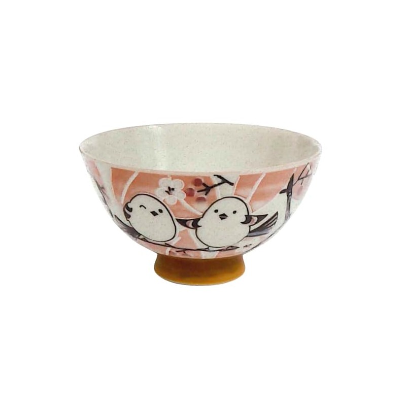 Tanaka Chopsticks Shop No. 511887 Shimaenaga Medium Mino Ware Pink