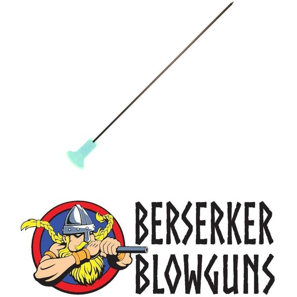 Berserker Blowguns .40 Cal Glow in The Dark Target Blowgun Darts from