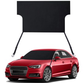 EcoNour Windshield Cover for Ice and Snow | Easy-Install with Adjustable Hooks & Storage Bag | Ice & Snow Protection | Anti-Theft Windshield Covers