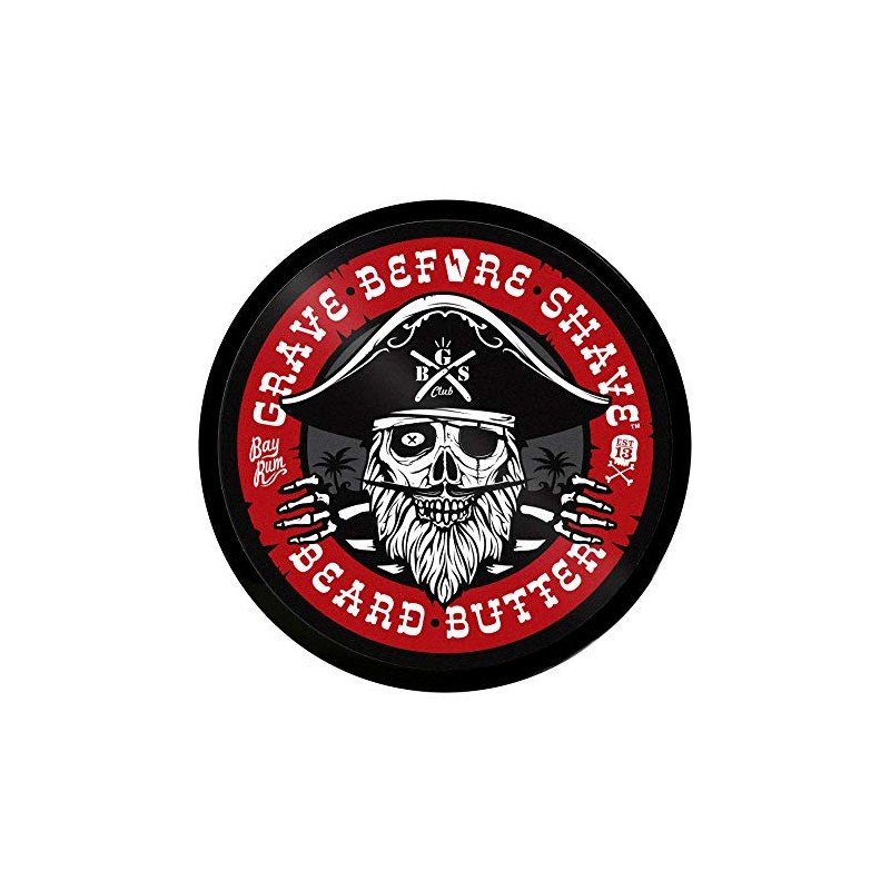 Grave Before Shave Bay Rum Barba mantequilla